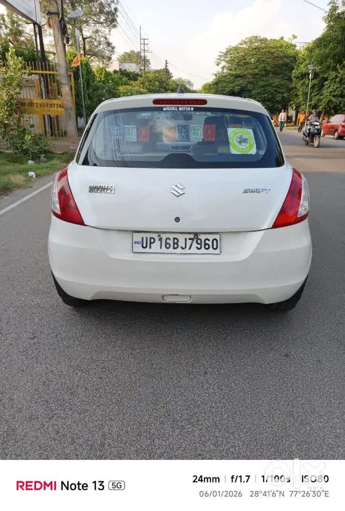 Swift 2016 Model Nov Month Ki Charo Power Cng Pas Firstinsurance