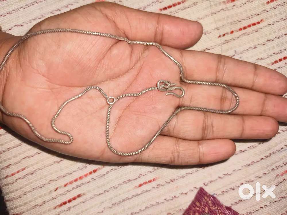 Silver chain