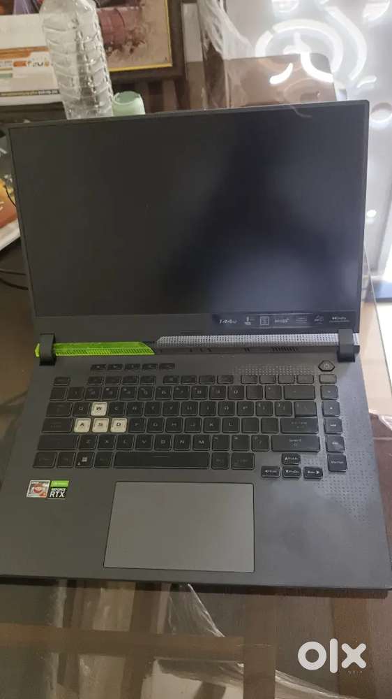 Laptop with charger