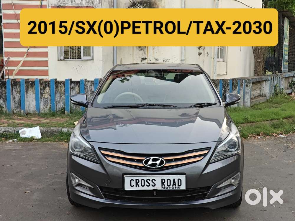 Hyundai Verna 1.6 Sx (o) Vtvt, 2015, Petrol