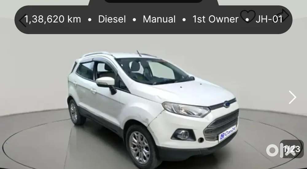 Ford Ecosport 2015 Diesel Well Maintained