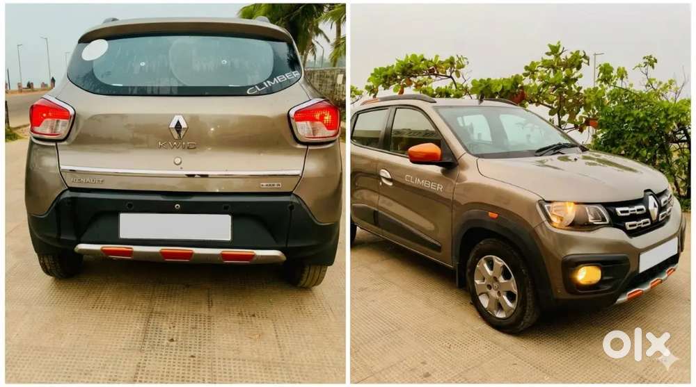 Renault Kwid Climber Dual Tone 2018 Petrol Automatic 55000 Km Driven