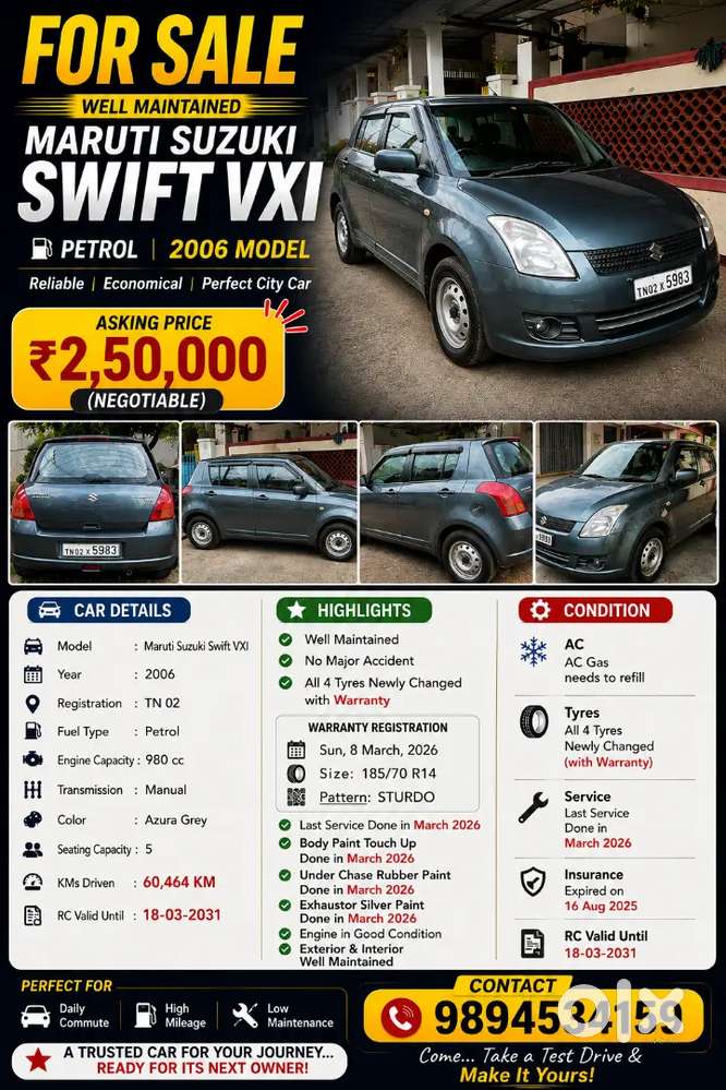 Maruti Swift 2006 Manual