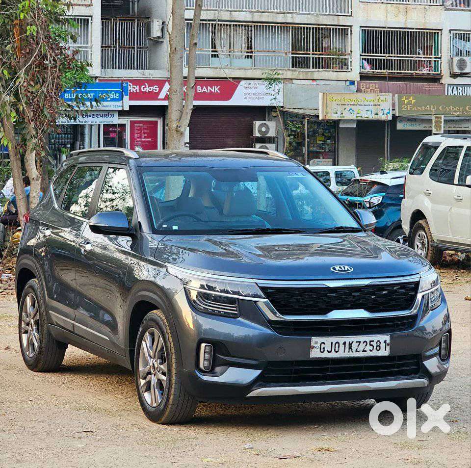 Kia Seltos 1.5 Htx+ Petrol At, 2020, Petrol