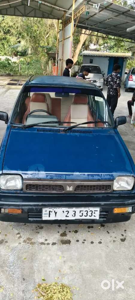 Maruti Suzuki 800 Blue