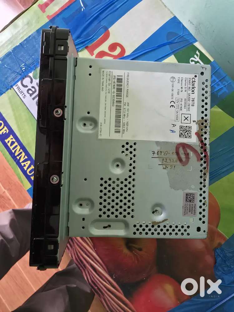Toyota Genuine OEM 7 Headunit Clarion