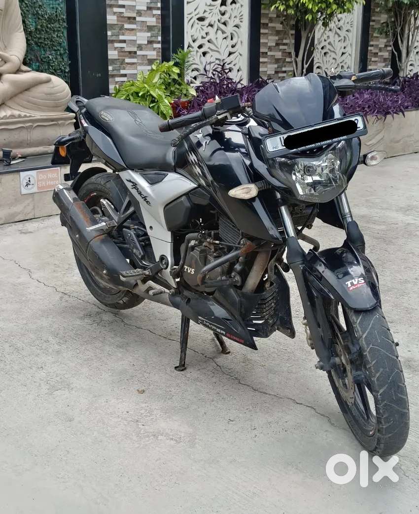 apache rtr motorbike