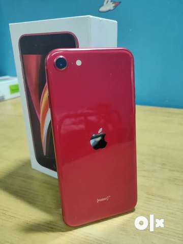 iPhone se2 with all accessories (red colour) - Mobile Phones