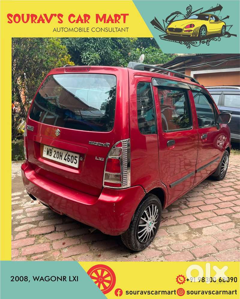 Maruti Suzuki Wagon R Lxi, 2008, Petrol