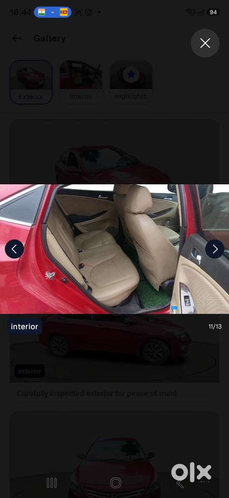 Hyundai Verna 2015 Cng + Petrol