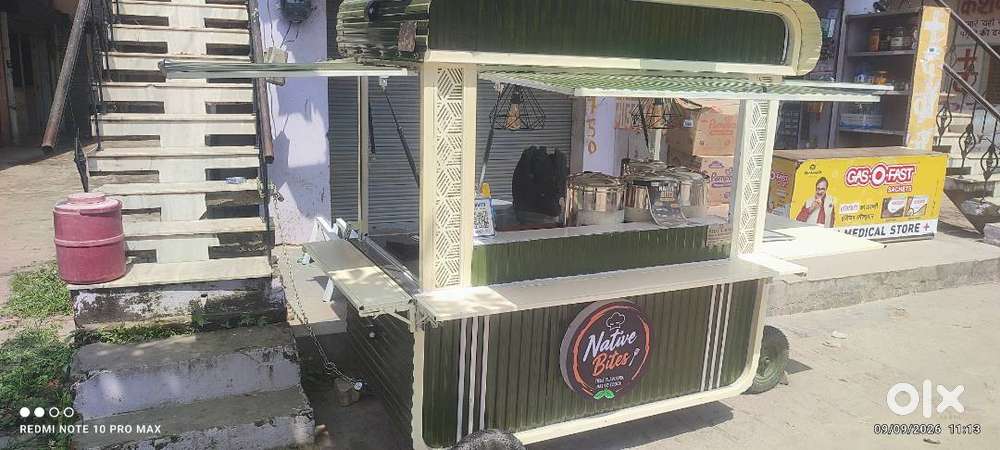 Food Cart k liye cook chye limited menu