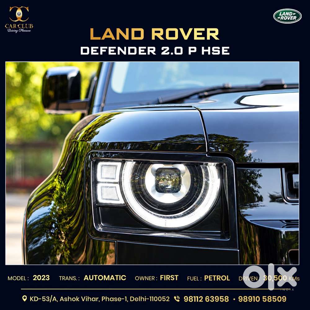 Land Rover Defender 2.0 110 Hse, 2023, Petrol
