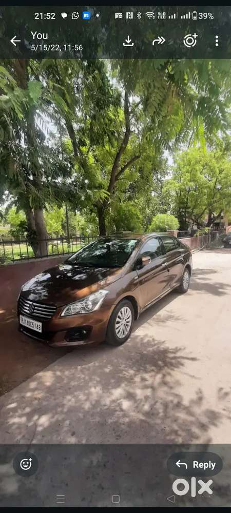 Maruti Suzuki Ciaz 2016 Diesel 124000 Km Driven