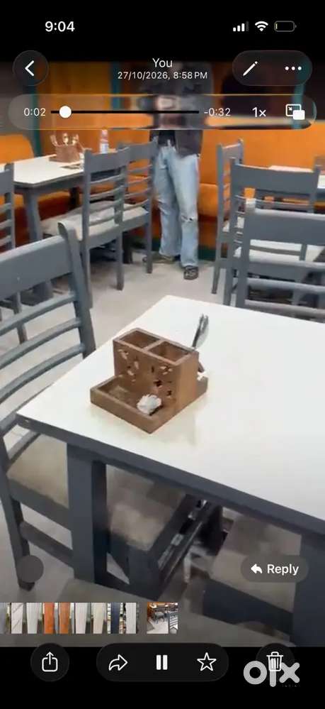 Wooden Table chair set