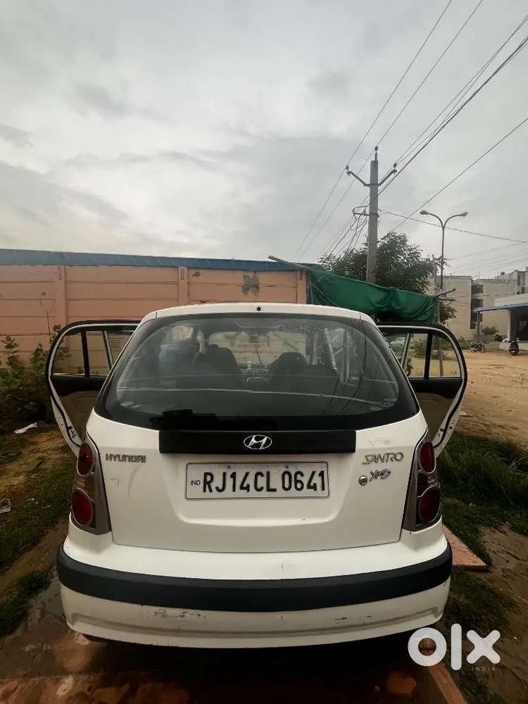 Hyundai Santro Xing Gls Cng Center Locking 4 Tyre New Rc 2030 Tak Vali
