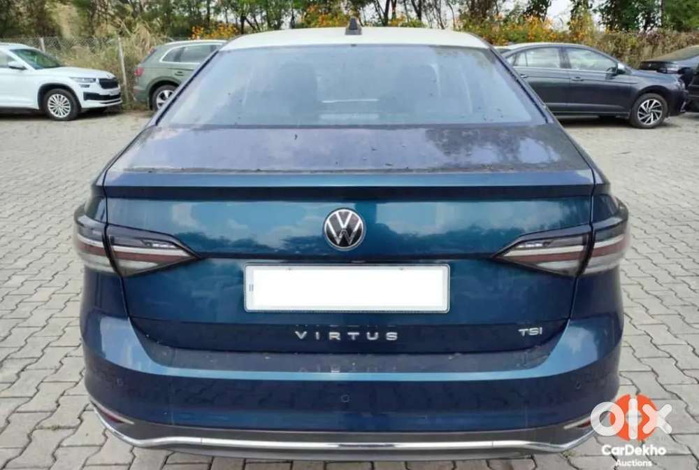 Virtus 2024 Lava Blue Colour-price Negotiable For Direct Buyers 