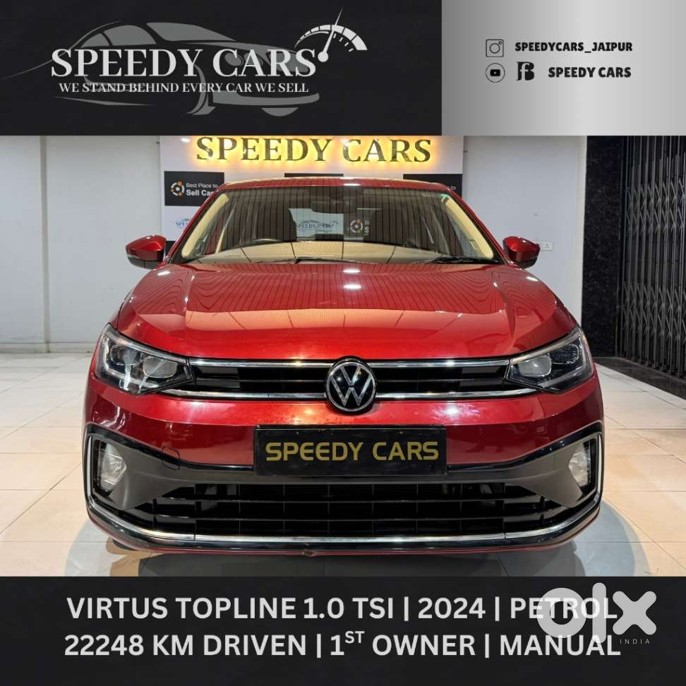 Volkswagen Virtus Topline 1.0 Tsi Mt (electric Seats), 2024, Petrol