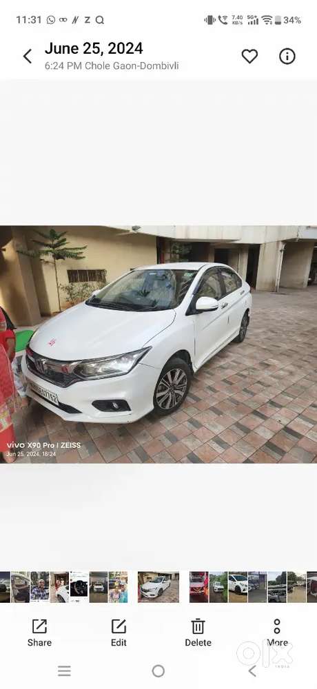 Honda City 2021 Cng & Hybrids 35000 Km Driven