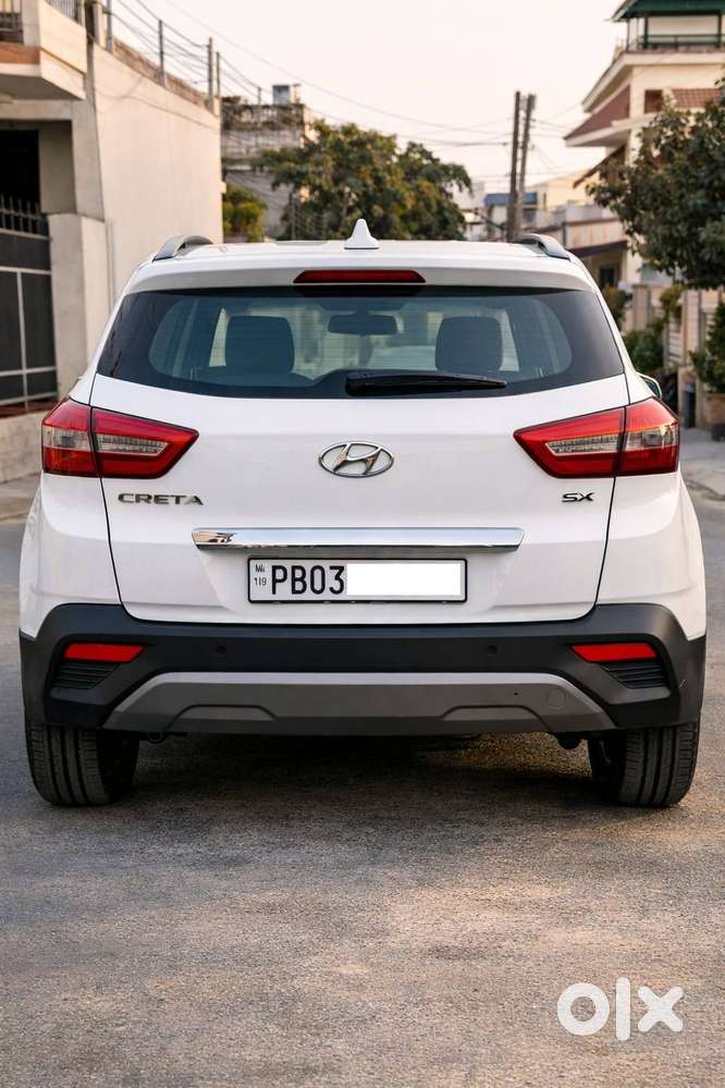 Hyundai Creta Sx(o) White Petrol