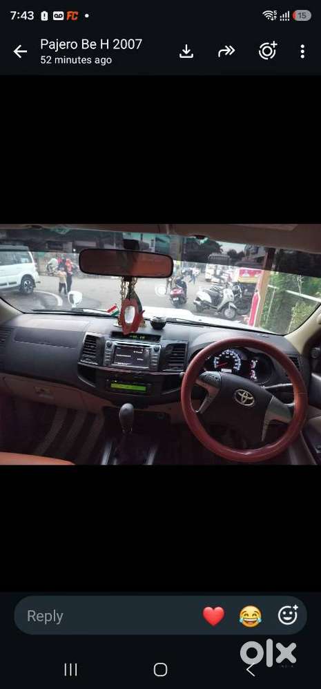 Toyota Fortuner 4x2 Manual, 2015, Diesel