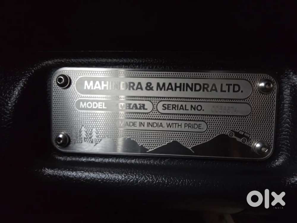 Mahindra Thar Lx Hard Top Diesel Mt 4wd, 2023, Diesel