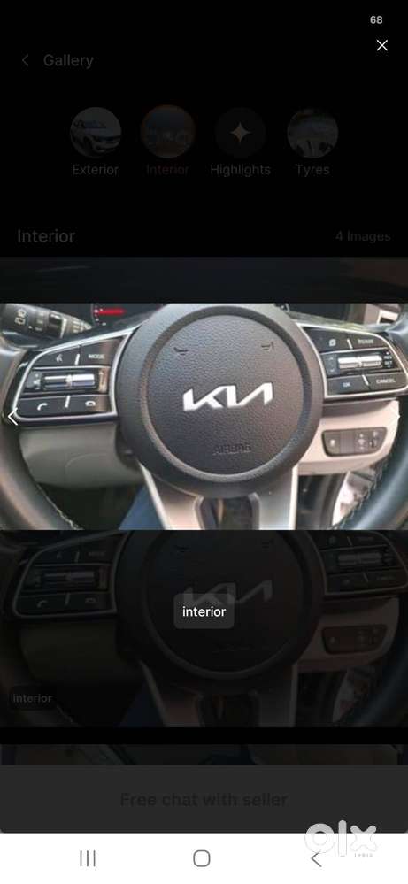 Kia Seltoes Htx Manula Petrol Car .