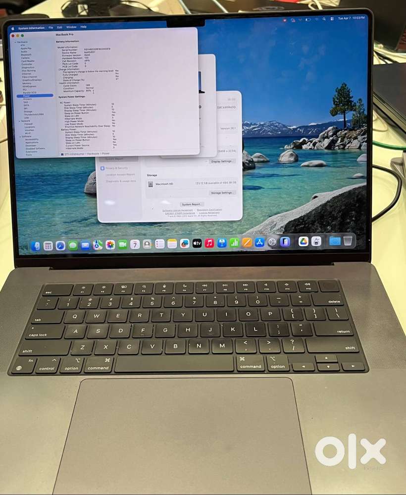 MacBook Pro 16 M3 Max, 36GB RAM, 512GB SSD, AppleCare till 2027