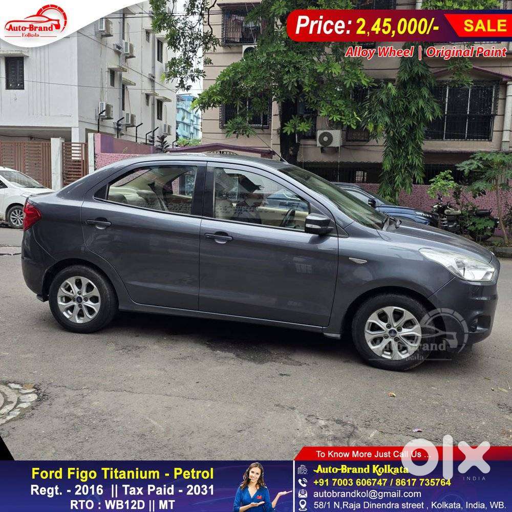 Ford Figo Aspire 1.2 Ti-vct Trend, 2016, Petrol