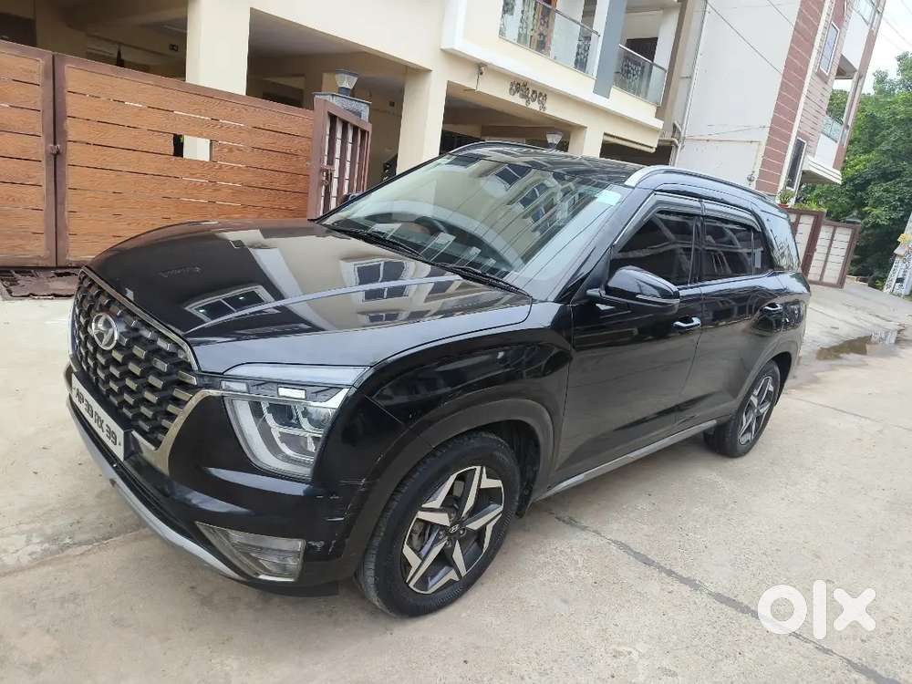 Ap 39 Rx 39, Hyundai Alcazar 2023,diesel, Manual 7seater, Black Colour
