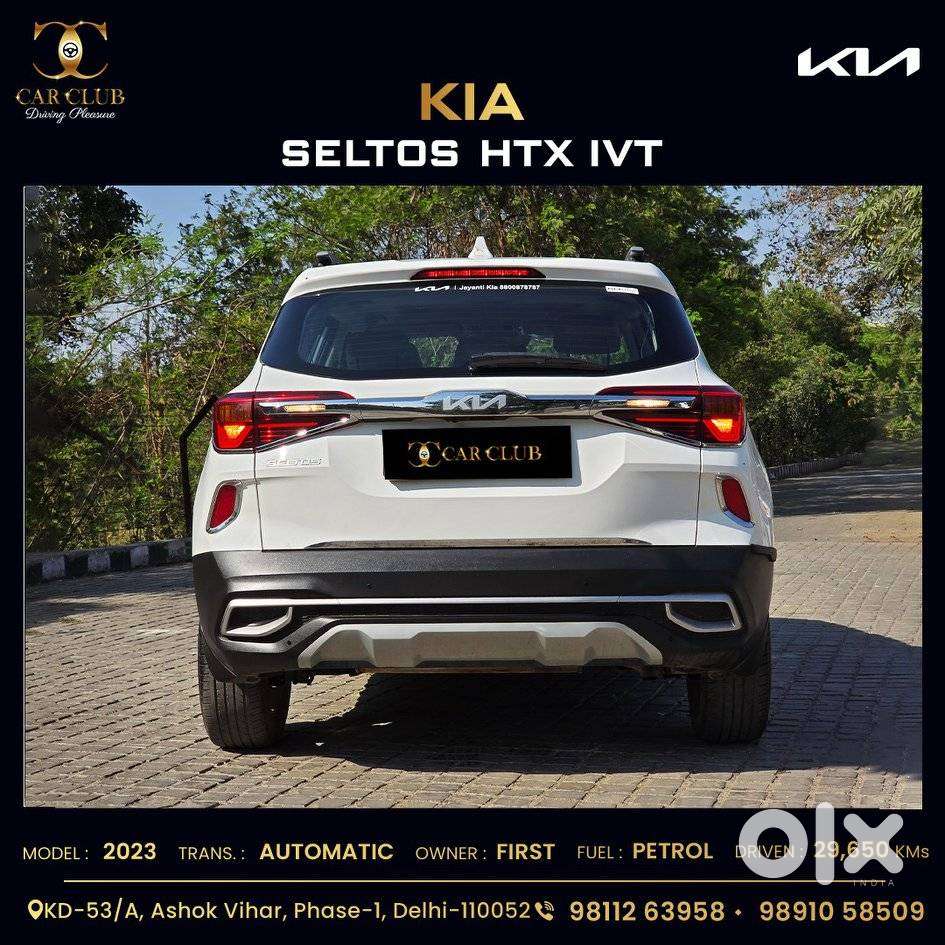 Kia Seltos 1.5 Htx Ivt Petrol Anniversary Edition, 2023, Petrol