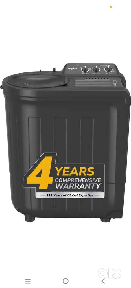 Whirlpool washing machine old quality and 1 year old