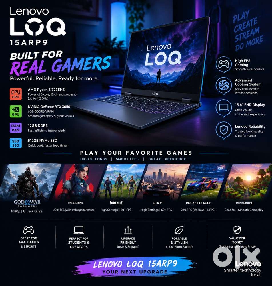 Lenovo LOQ 3050 GAMING LAPTOP