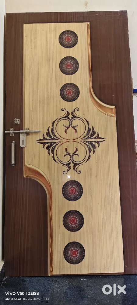 Almost New Wooden Door with Handle Lock – Used Only Month