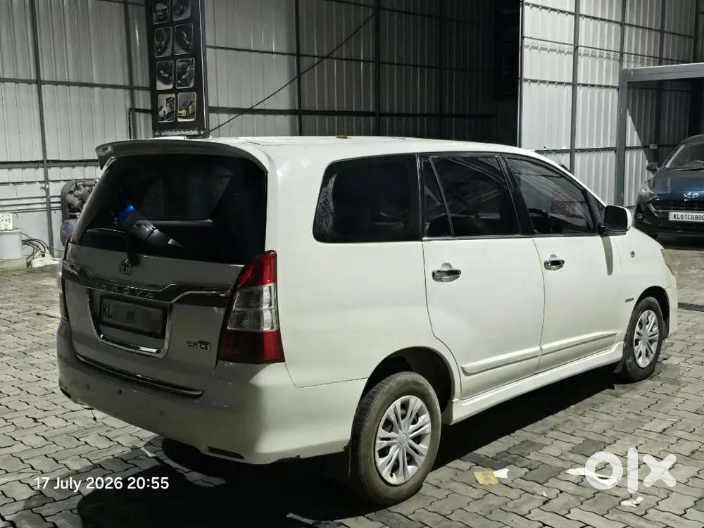 2013 Model Toyota Innova 2.5 G4 Diesel Manual Intercooler Varient