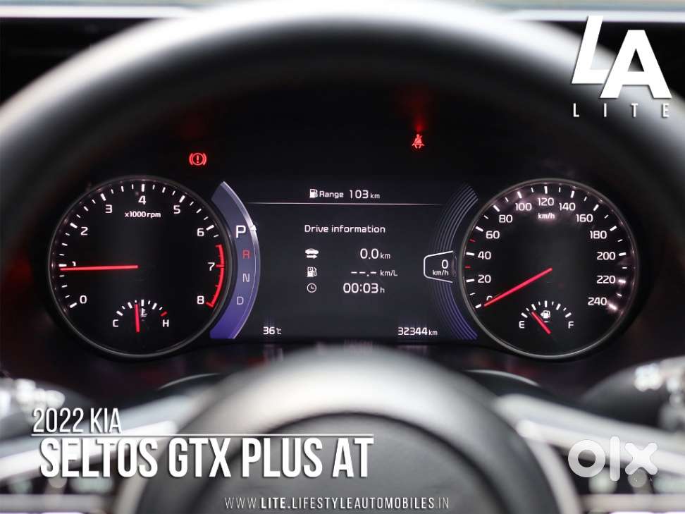 Kia Seltos Gtx Plus, 2022, Petrol