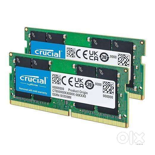 【新品】Crucial DDR4 Pro 32GB (2x16GB)【未開封】 Crucial 32GB DDR4 Laptop RAM (2x16GB, 3200MHz) – 10 Yr Warranty