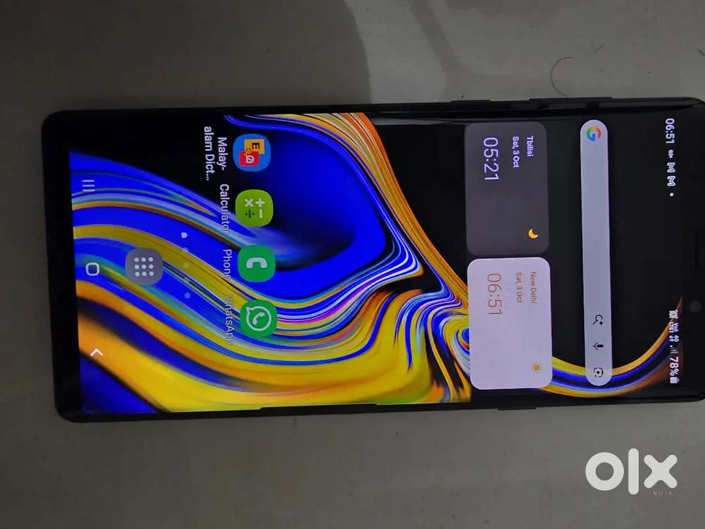 Note 9 mob phone very good condition