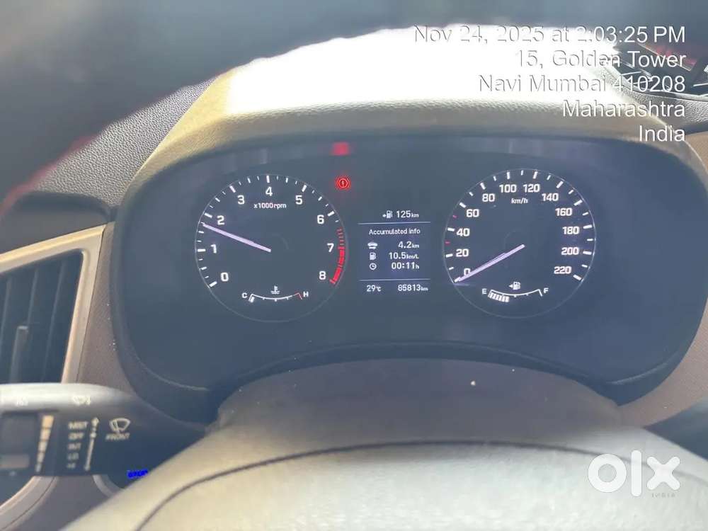 Hyundai Creta Sunroof 2018 Petrol Cng