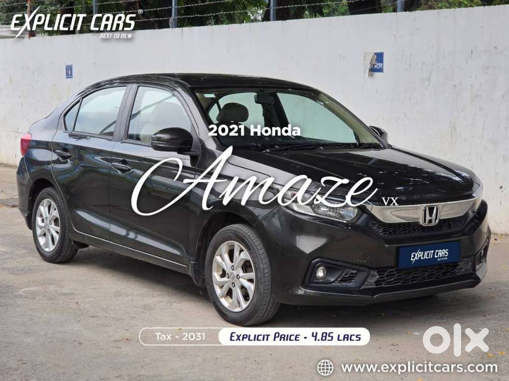 Honda Amaze Vx 1.2 Petrol Cvt, 2021, Petrol