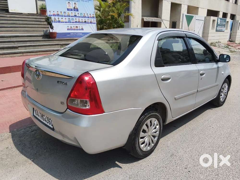 Etios 2011 Cng With 25+ Mileage And 97500 Km Driven