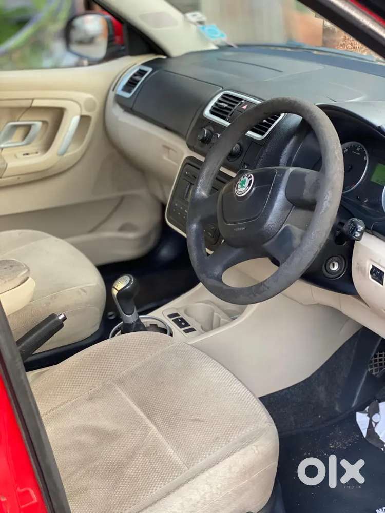 It's Red Colour And Dashboard Is New Like A New Dashboard And Its Ok