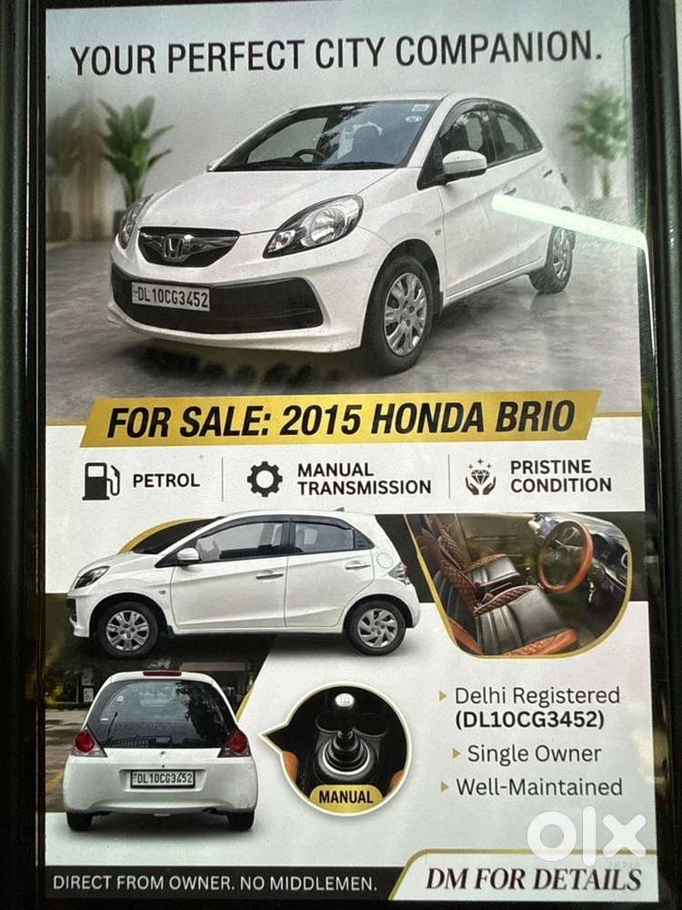Honda Brio Petrol Well Maintained