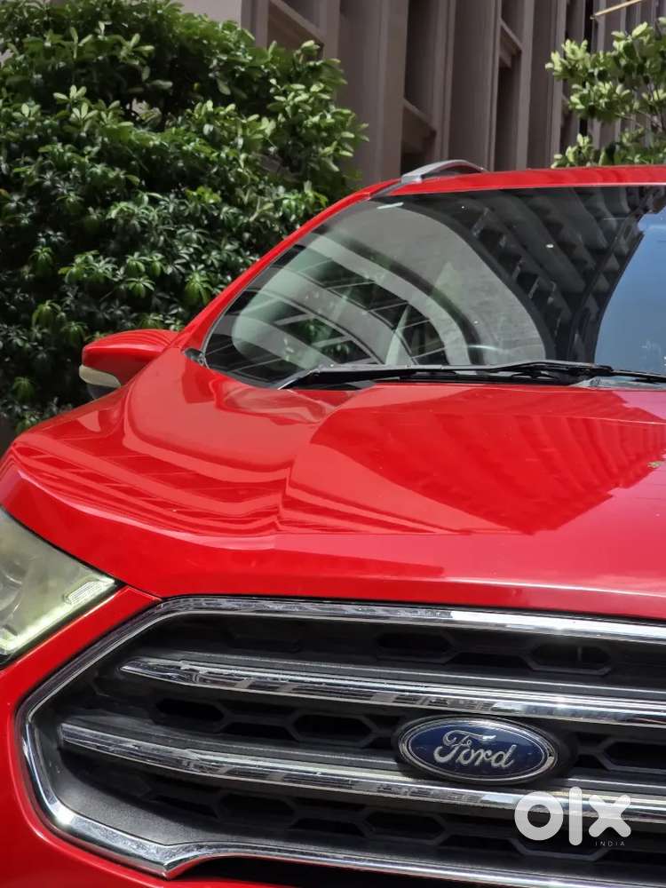 Ford Ecosport Titanium+ Automatic  Single Owner  Race Red Colour
