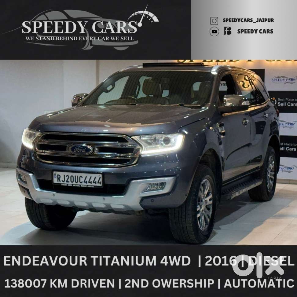 Ford Endeavour 3.2 Titanium 4x4 At, 2016, Diesel