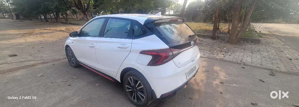 Hyundai I20 N Line N8 Turbo At (top Model)  Polar White  Excellent C