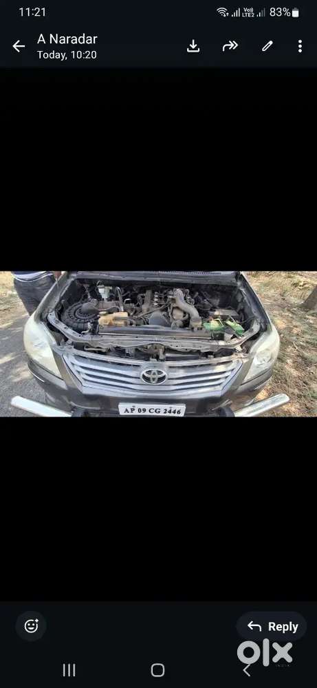 Toyota Innova Hycross 2011 Diesel Good Condition