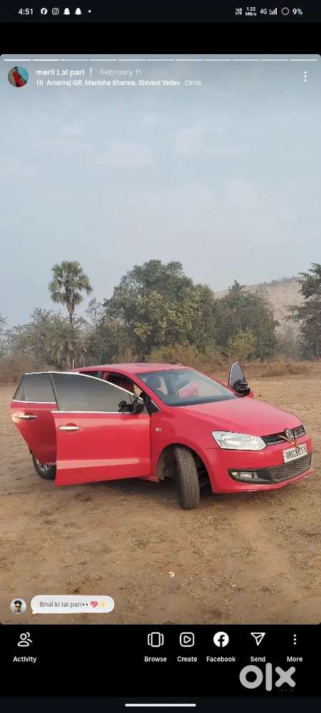 Volkswagen Polo 2012 Diesel 70000 Km Driven