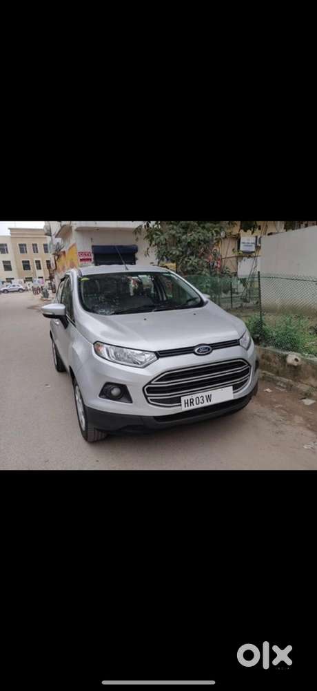 Ford Ecosport Silver Manual 2013