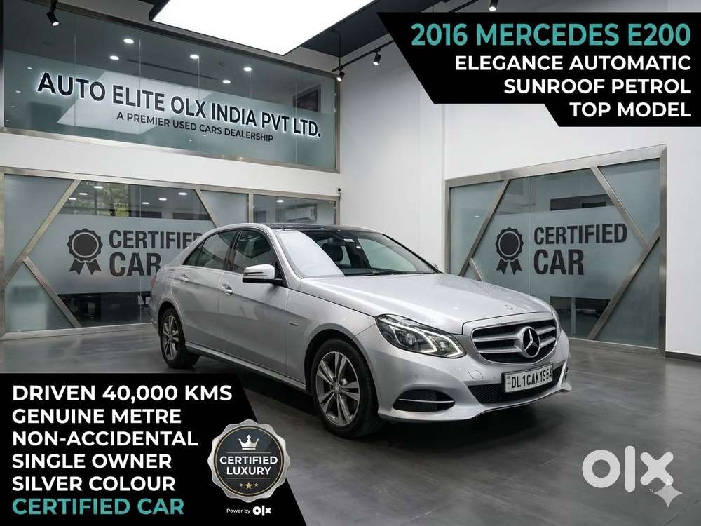 Mercedes-benz E-class E 200, 2016, Petrol