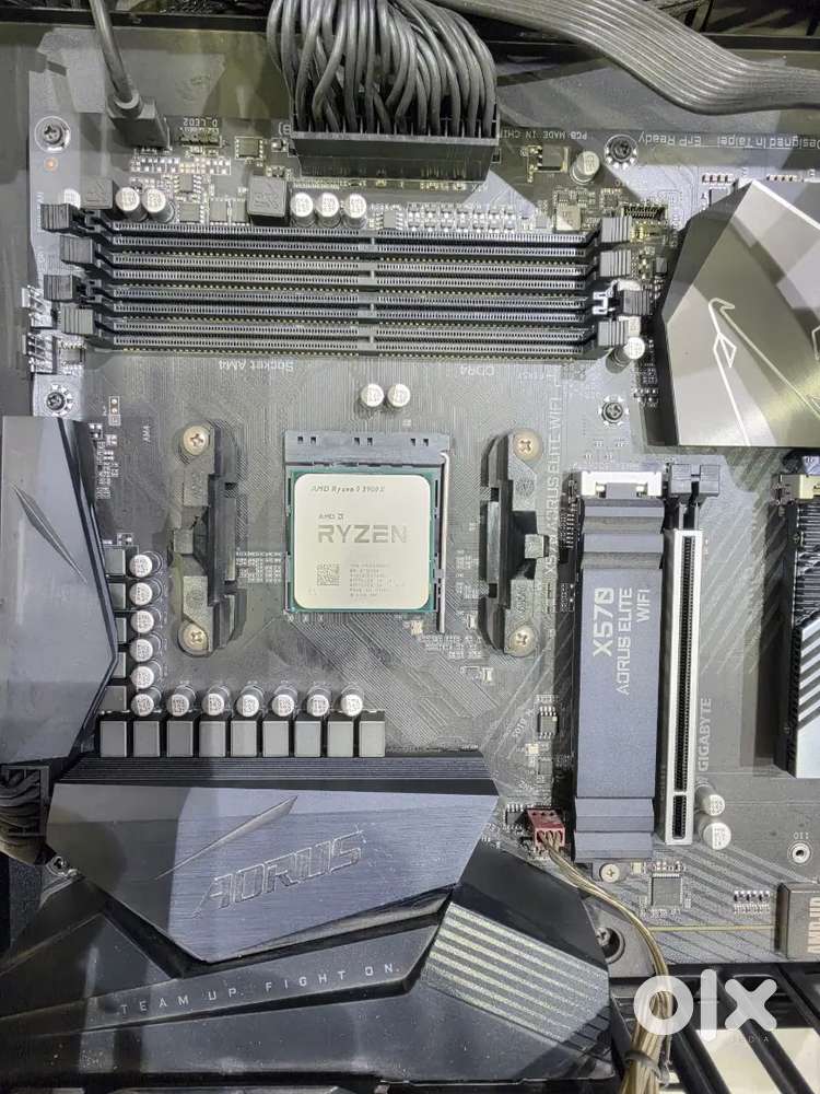 GIGABYTE AORUS x570 elite WiFi with AMD Ryzen 9 5900 X
